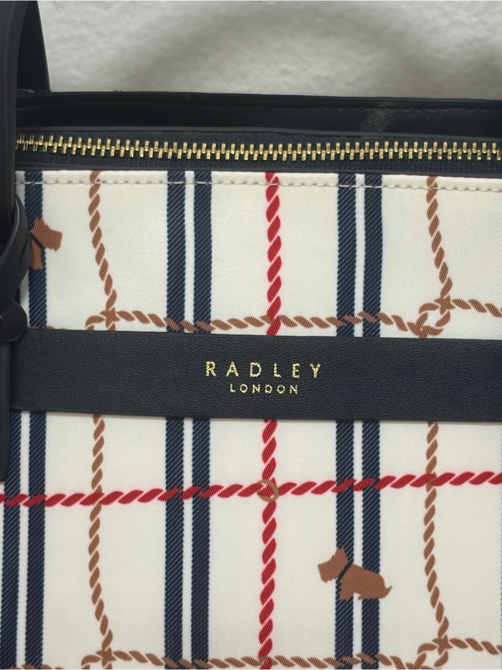 Radley London Finsbury Park Nautical Satchel Crossbody - NWOT - Picture 2 of 14